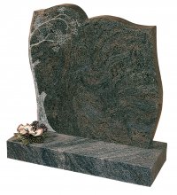 A Paradiso granite memorial with a tree design.